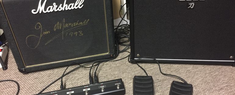 amps, effects…